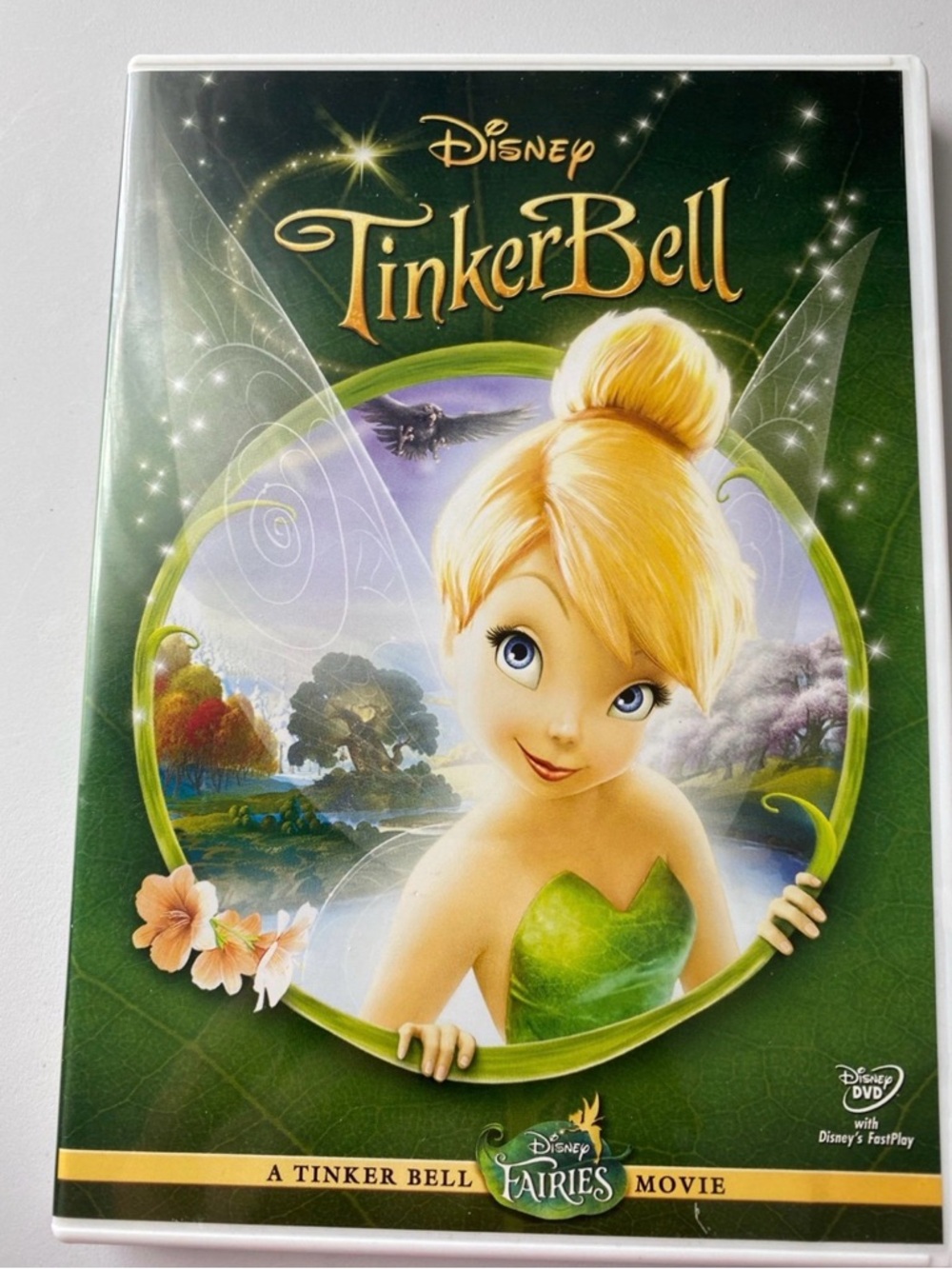 Disney Tinker Bell DVD — Green